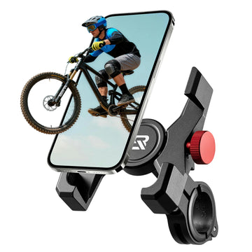 ROCKBROS Fahrrad Handyhalterung 180° Drehbar für Handy 4.7~7.09