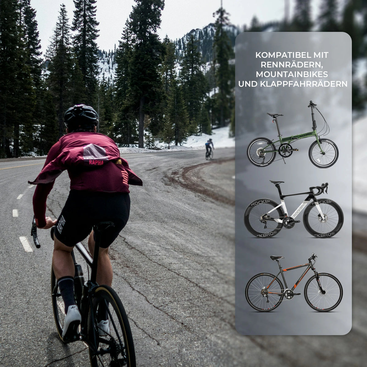 magnetische handyhalterung fahrrad Fahrrad Handyhalterung Magnetische, 4,7–6,9 Zoll Smartphones, Lenkerha –  ROCKBROS-DE