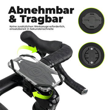 Fahrrad Handyhalterung aus Silikon für 4–7 Zoll Smartphones – ROCKBROS-DE