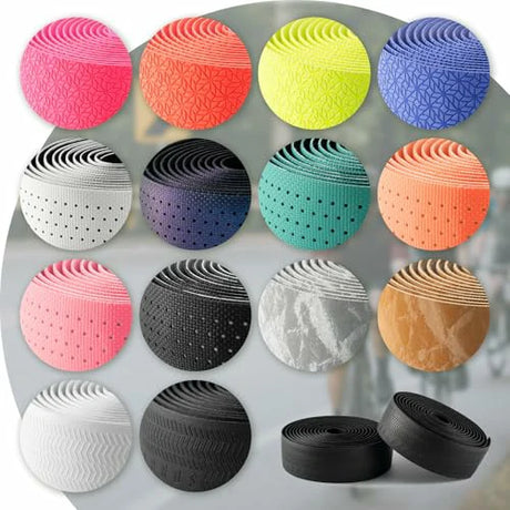 Fahrrad‑Lenkerband Schwarz – EVA‑Griffband 2er‑Set, 2,5 mm × 220 cm