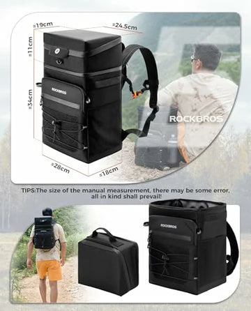 wanderrucksack fahrrad Fahrrad Rucksack Wanderrucksack 17,5L Trekkingrucksack – ROCKBROS-DE
