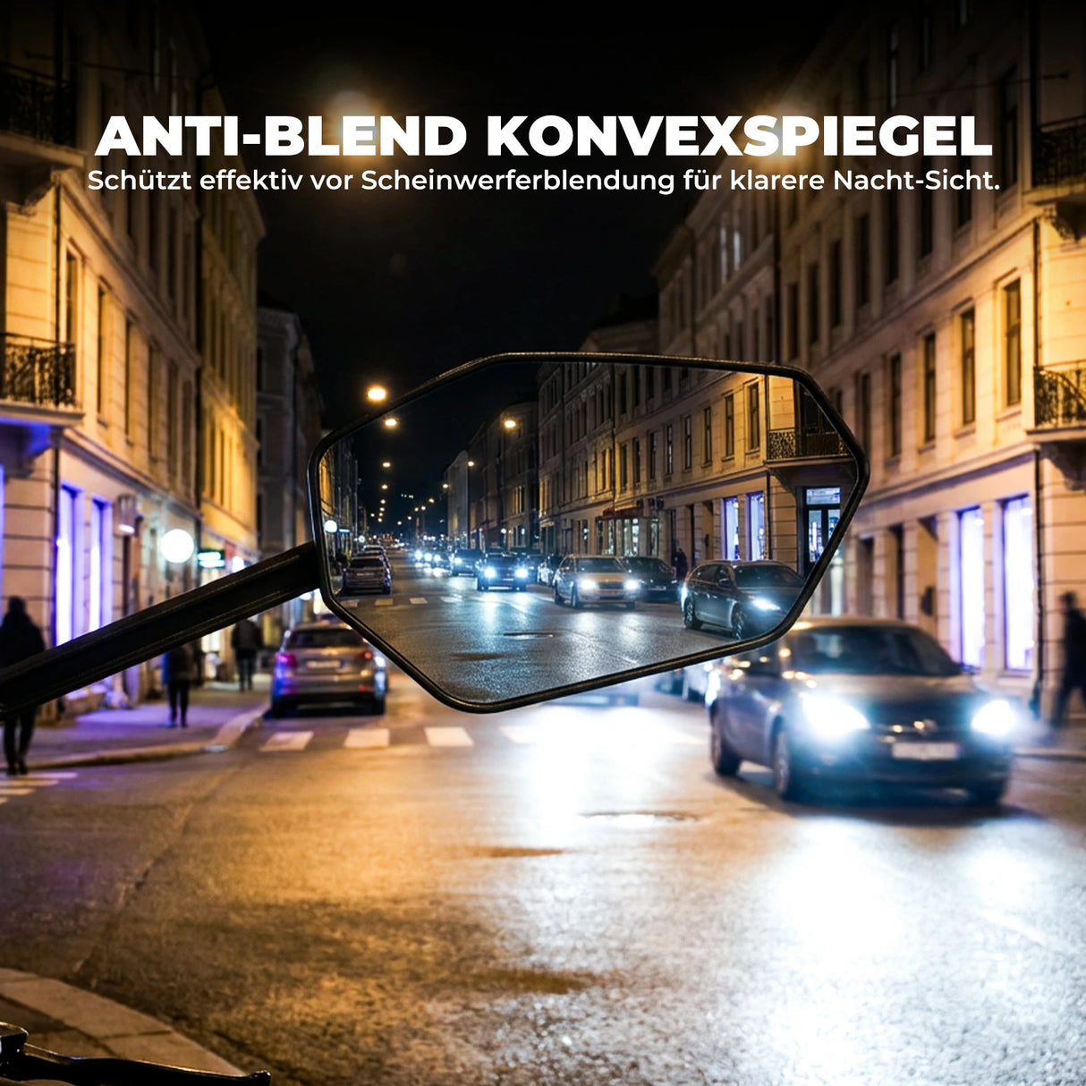 Fahrrad‑Rückspiegel – Für Lenker 20–23 mm
