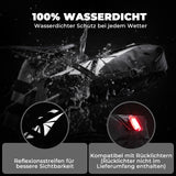 Fahrrad Satteltasche 100% Wasserdicht 8L mit Reflektoren
