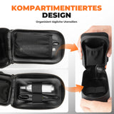 Fahrrad-Satteltasche mit Drehknopf-Verstellsystem – Kompakt & Wasserdicht mit Flaschenhalter