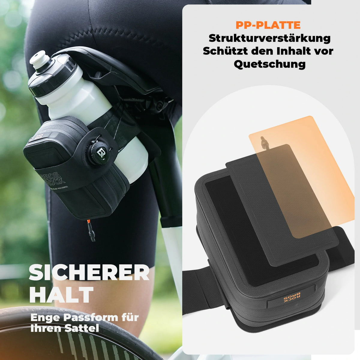 fahrradsattel verstellsystem Bicycle Saddle Bag Knob Adjustment System Compact Waterproof with Bottle  Holder
