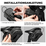 Fahrrad‑Satteltaschen – Mit Drehverschluss‑System, wasserabweisend & reißfest