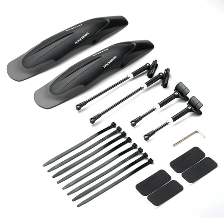 Fahrrad-Schutzblech-Set Vorne/Hinten – Verstellbar & Flexible (26–29 Zoll)