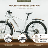 Fahrrad-Schutzblech-Set Vorne/Hinten – Verstellbar & Flexible (26–29 Zoll)