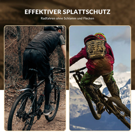 Fahrrad-Schutzblech-Set Vorne/Hinten – Verstellbar & Flexible (26–29 Zoll)