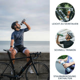 Fahrrad‑Trinkflasche 670 ml – Auslaufsicher, BPA‑frei & robust