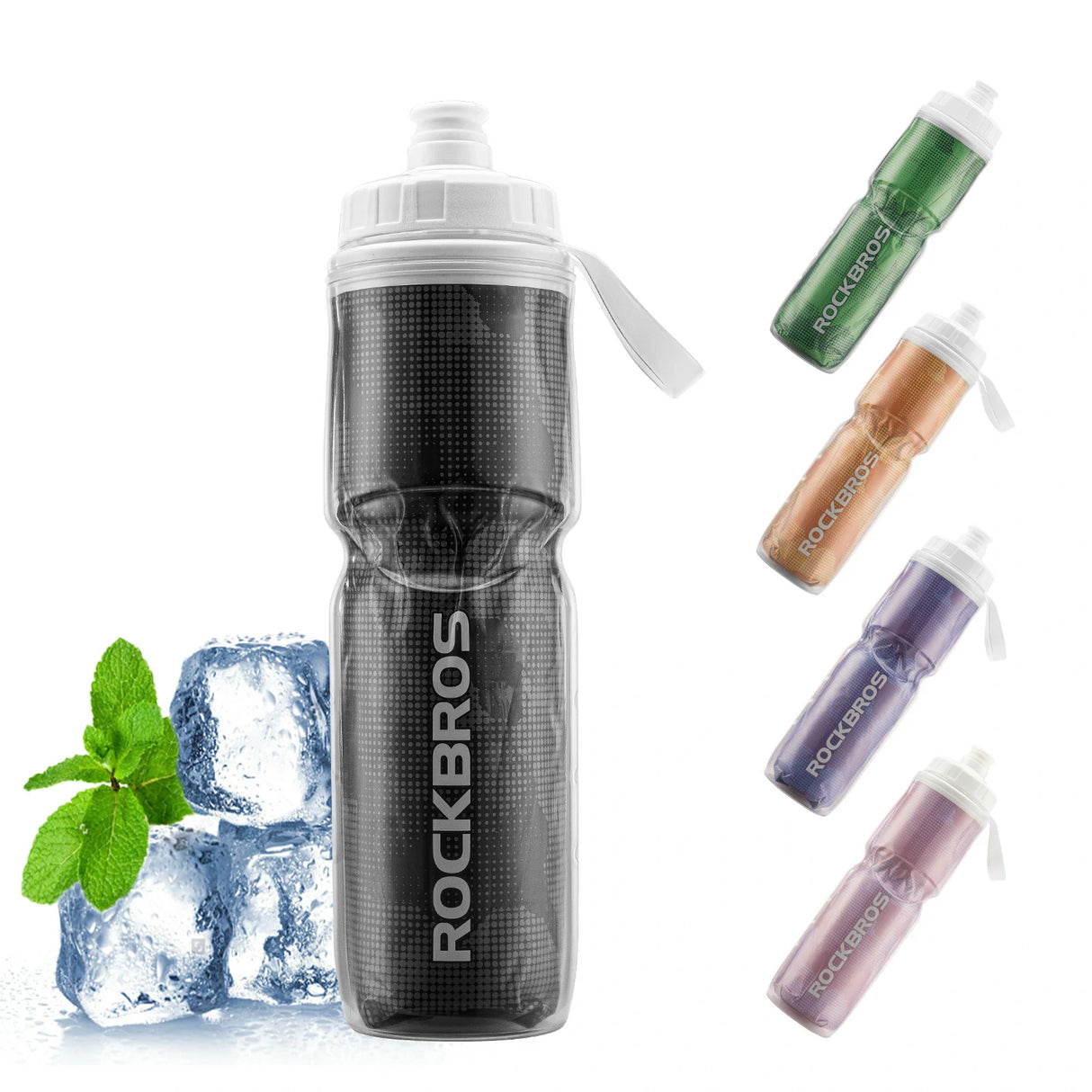 Fahrrad‑Trinkflasche 670 ml – Auslaufsicher, BPA‑frei & robust