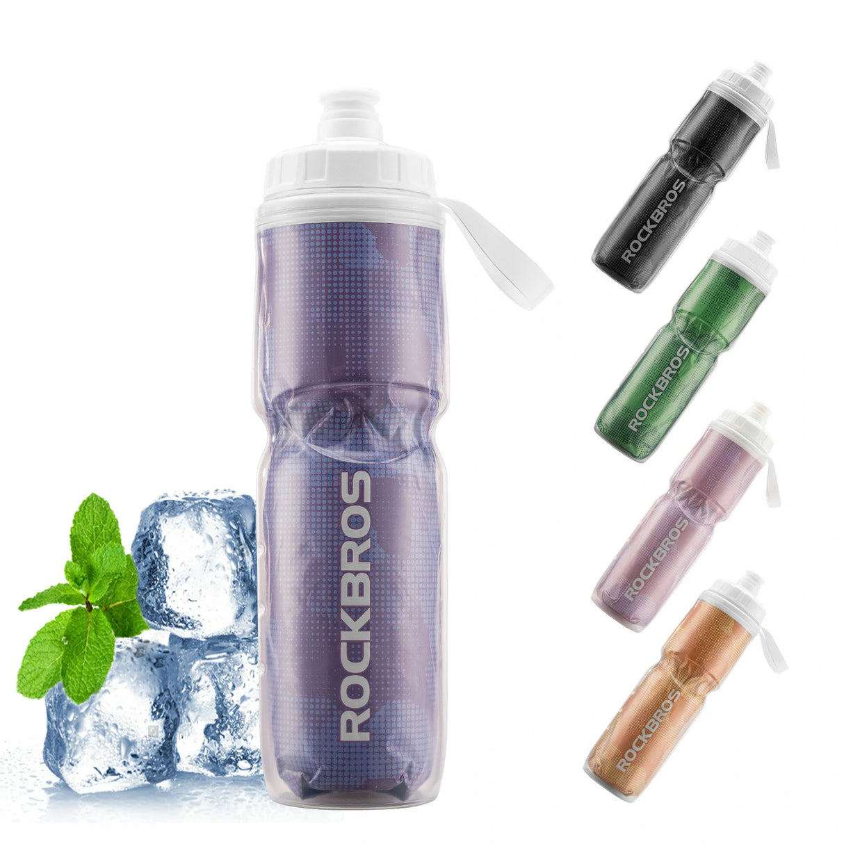 Fahrrad‑Trinkflasche 670 ml – Auslaufsicher, BPA‑frei & robust