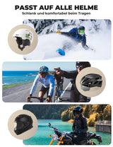 Fahrrad Unterziehmütze Winter – Reversibel & Reflektierend