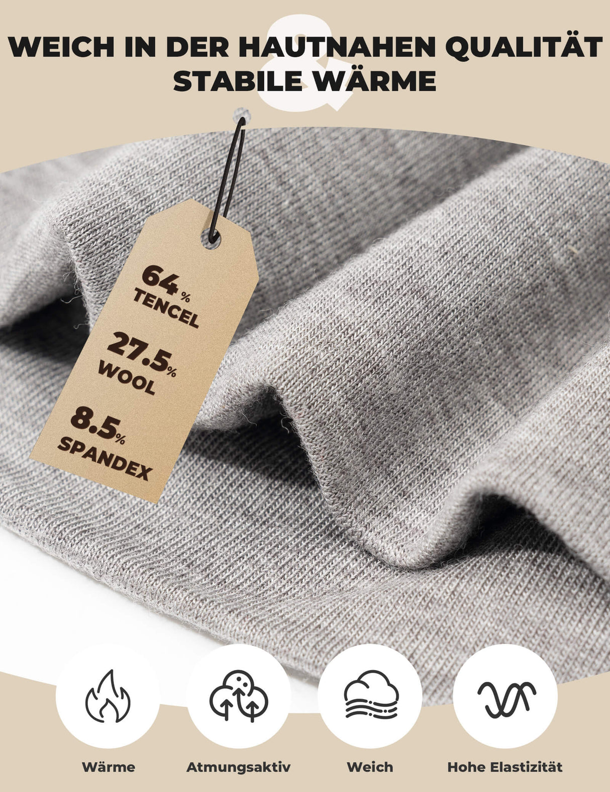 Fahrrad Unterziehmütze Winter – Reversibel & Reflektierend