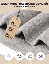 Fahrrad Unterziehmütze Winter – Reversibel & Reflektierend