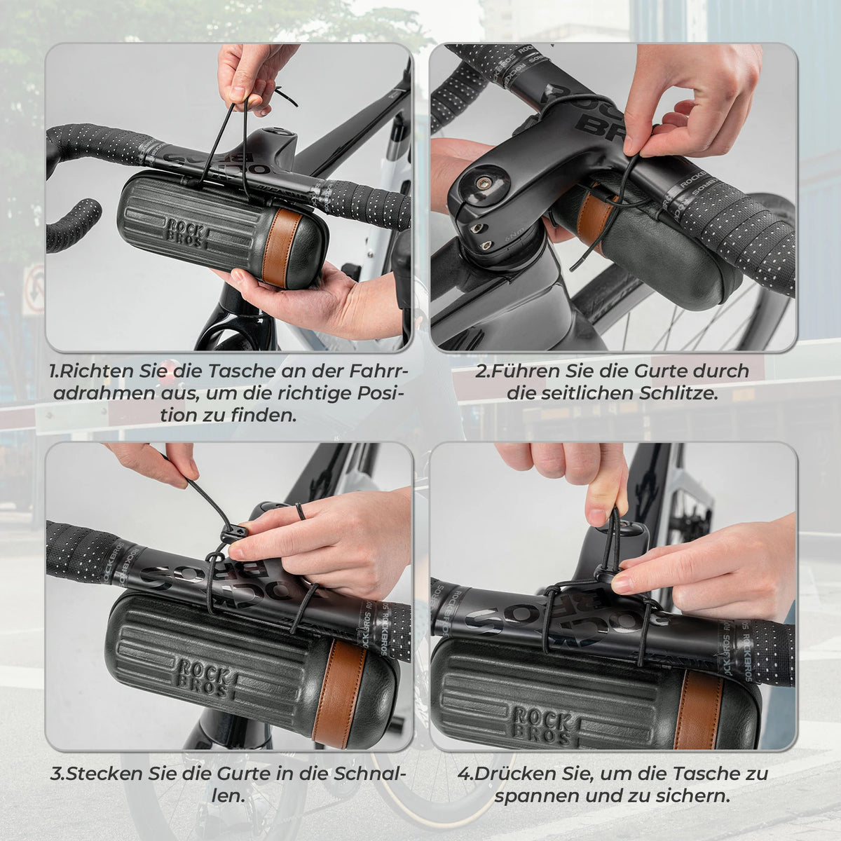 Fahrrad Werkzeugtasche EVA 0,73L, für Reparaturset & Zubehör – ROCKBROS-DE