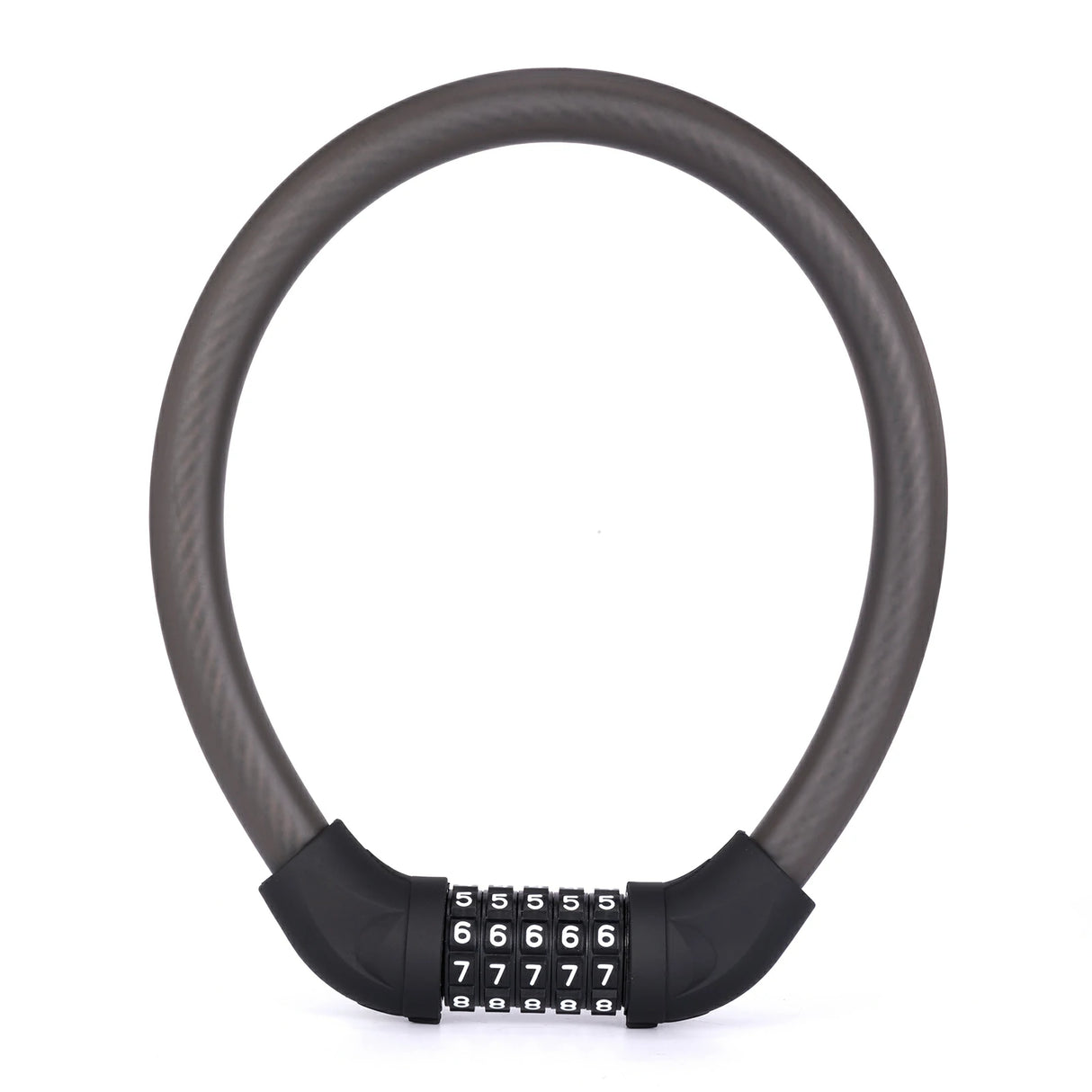 Fahrrad‑Zahlenschloss – 5‑stelliges Kabelschloss mit Code