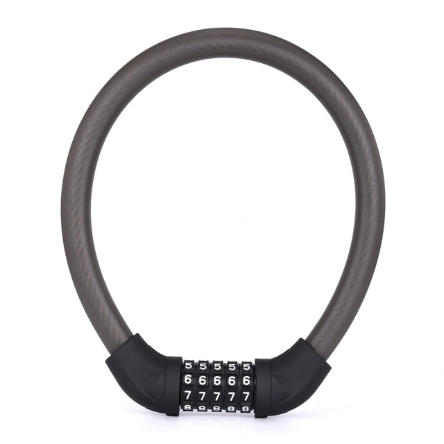 Fahrrad‑Zahlenschloss – 5‑stelliges Kabelschloss mit Code