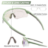 Fahrradbrille – Photochromatisch, Unisex