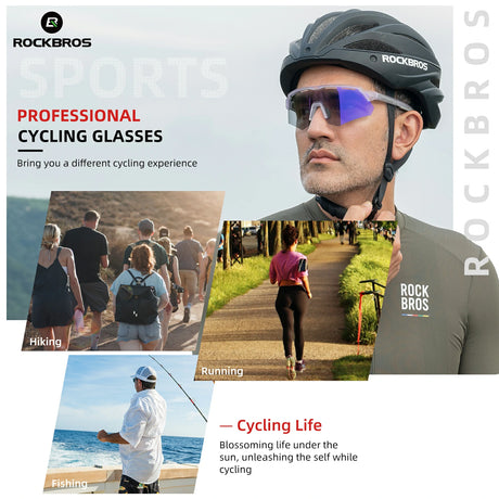 Fahrradbrille – Photochromatisch, Unisex