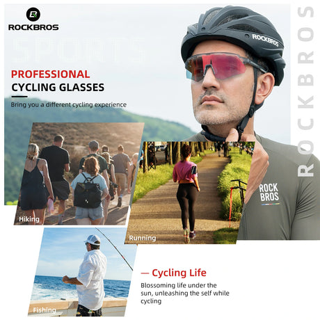 Fahrradbrille – Photochromatisch, Unisex