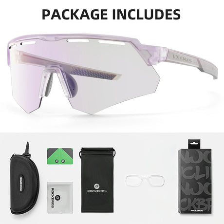 Fahrradbrille – Photochromatisch, Unisex
