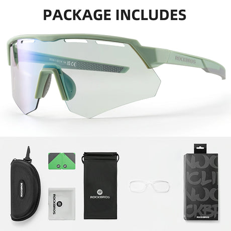 Fahrradbrille – Photochromatisch, Unisex