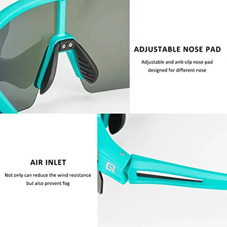 ROCKBROS Fahrradbrille – Polarisiert, UV400, für Outdoor‑Sport