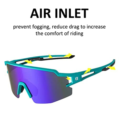 ROCKBROS Fahrradbrille – Polarisiert, UV400, für Outdoor‑Sport