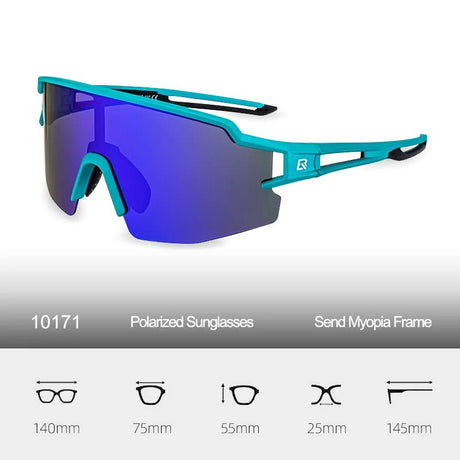 ROCKBROS Fahrradbrille – Polarisiert, UV400, für Outdoor‑Sport