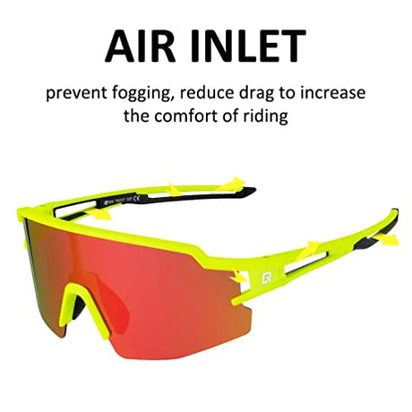 ROCKBROS Fahrradbrille – Polarisiert, UV400, für Outdoor‑Sport