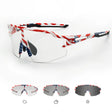 ROCKBROS Fahrradbrille – UV 400, photochromatisch, klar, winddicht