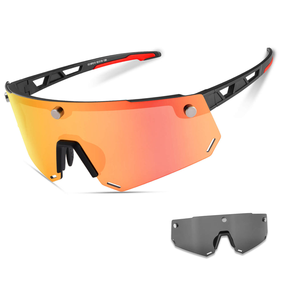 Fahrradbrille Polarisiert Magnetische Haftung Herren/Damen für Outdoorsport