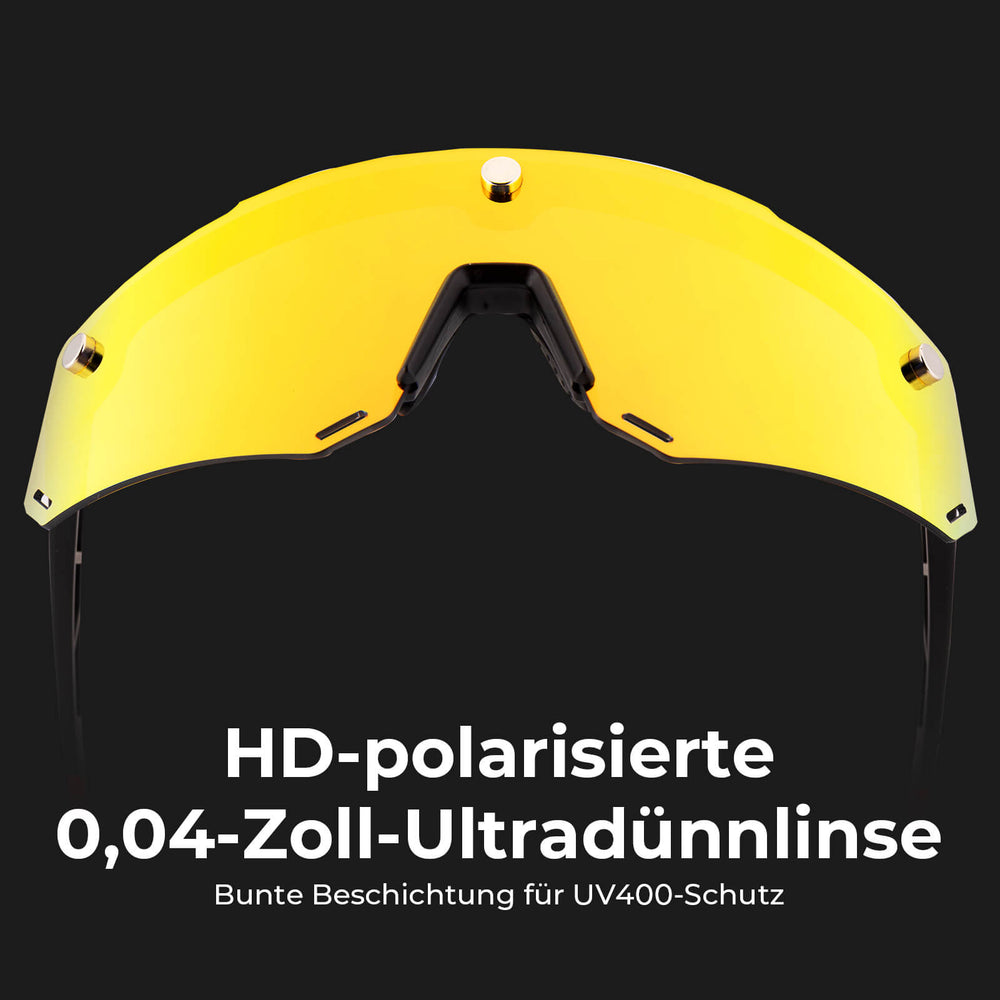 Fahrradbrille Polarisiert Magnetische Haftung Herren/Damen für Outdoorsport