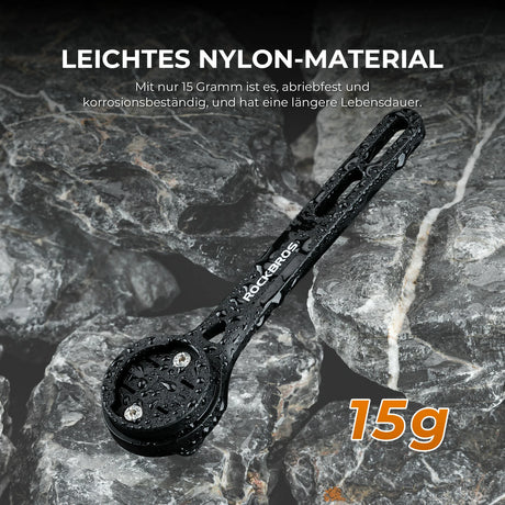 ROCKBROS Fahrradcomputer Halterung Kompatibel mit Garmin/Wahoo/Bryton/GPS - ROCKBROS-EU