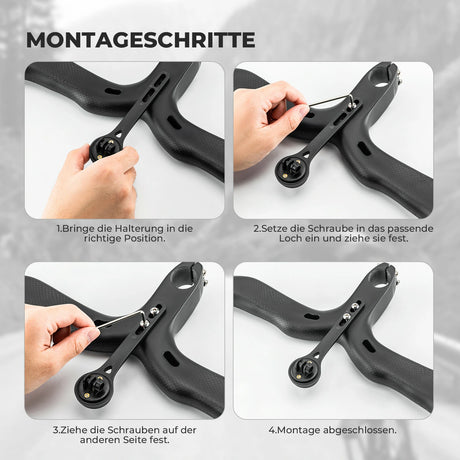 ROCKBROS Fahrradcomputer Halterung Kompatibel mit Garmin/Wahoo/Bryton/GPS - ROCKBROS-EU