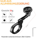 Fahrradcomputer‑Halterung – Für 31,8 mm Lenker, Garmin & Bryton