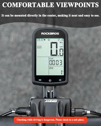 ROCKBROS Fahrradcomputer‑Halterung – Kompatibel mit Giant PCR/10, Alu Out‑Front