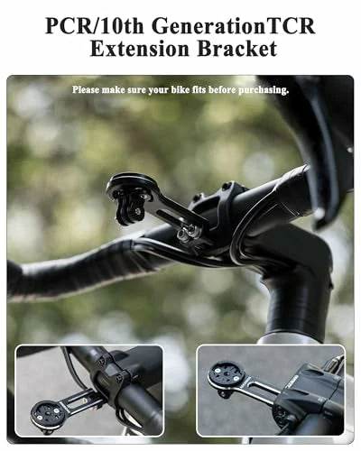 ROCKBROS Fahrradcomputer‑Halterung – Kompatibel mit Giant PCR/10, Alu Out‑Front