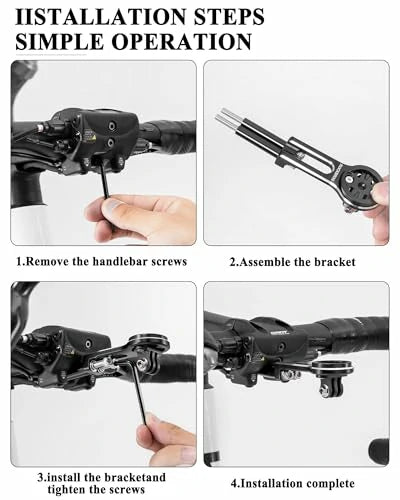 ROCKBROS Fahrradcomputer‑Halterung – Kompatibel mit Giant PCR/10, Alu Out‑Front