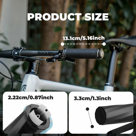 Fahrradgriffe 22 mm – Mit Alu‑Lock & Anti‑Rutsch‑TPE