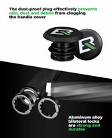 Fahrradgriffe 22 mm – Mit Alu‑Lock & Anti‑Rutsch‑TPE