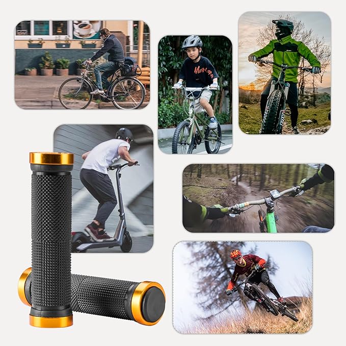 Fahrradgriffe 22 mm – Mit Aluminium Lock‑On‑System