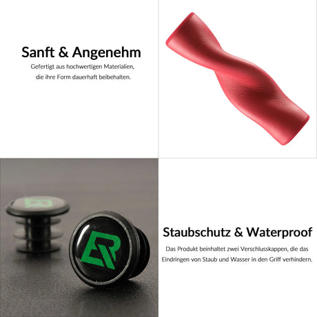 MTB‑Lenkergriffe – Silikon‑Komfortgriffe mit Barends