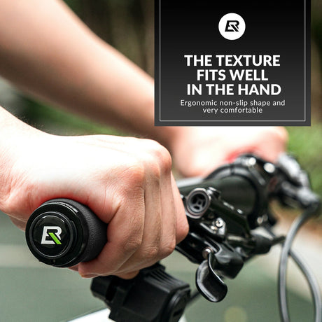 Fahrradgriffe – Rutschfeste EVA‑Schwammgriffe mit Aluminium, 22 mm