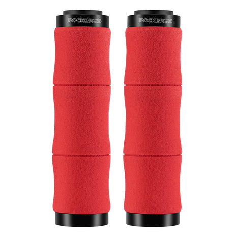 Fahrradgriffe – Rutschfeste EVA‑Schwammgriffe mit Aluminium, 22 mm