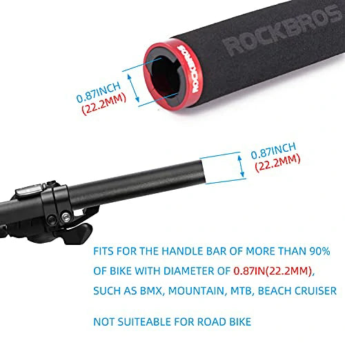 Fahrradgriffe / Lenkergriffe & Handgriffe – Rutschfest, Stoßdämpfend & Leicht aus Schaumstoff