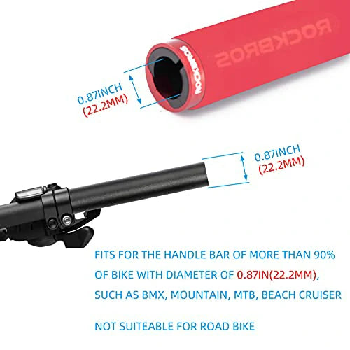 Fahrradgriffe / Lenkergriffe & Handgriffe – Rutschfest, Stoßdämpfend & Leicht aus Schaumstoff