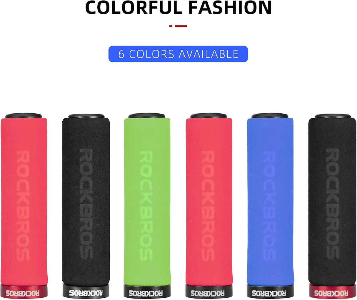 Fahrradgriffe / Lenkergriffe & Handgriffe – Rutschfest, Stoßdämpfend & Leicht aus Schaumstoff