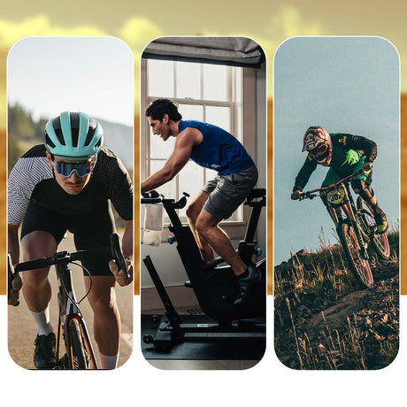 Fahrradhandschuhe – Halbfinger mit SBR‑Polsterung & rutschfester Handfläche